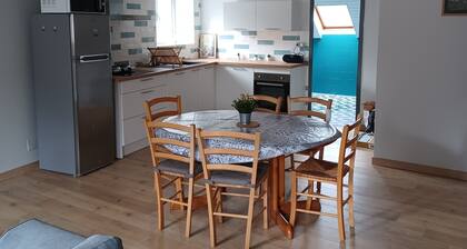 Grand appartement en duplex 60m2, 3 étoiles