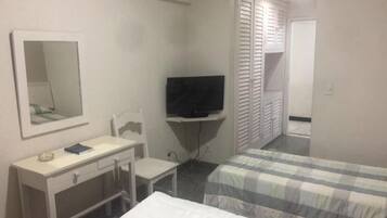 Frigobar, Wi-Fi de cortesia, roupa de cama