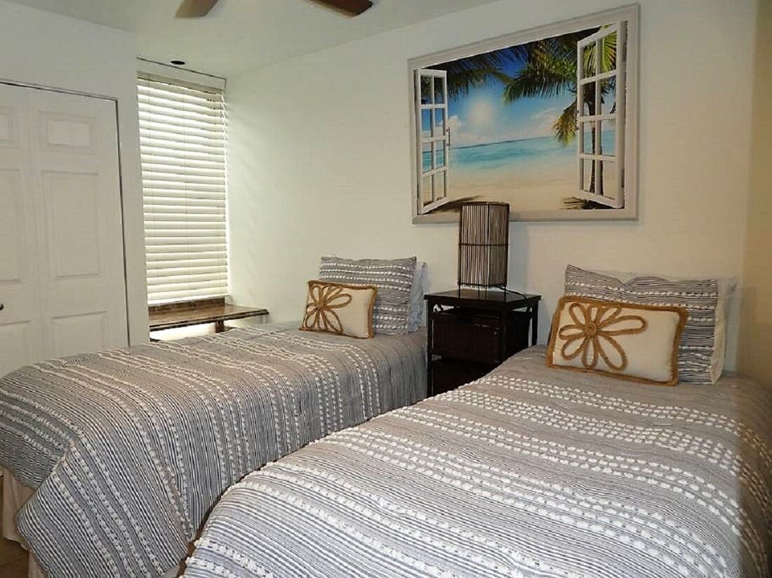 2 bedrooms, iron/ironing board, travel crib, free WiFi