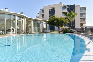 Piscine couverte, piscine chauffée
