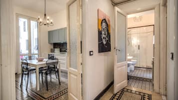 Deluxe Apartment | Living area | TV