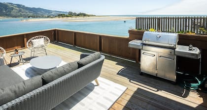 Views for miles of the Ocean and Bolinas Lagoon