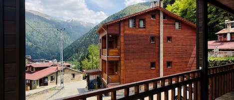 Suite Deluxe, vue partielle sur le lac | Terrasse/patio