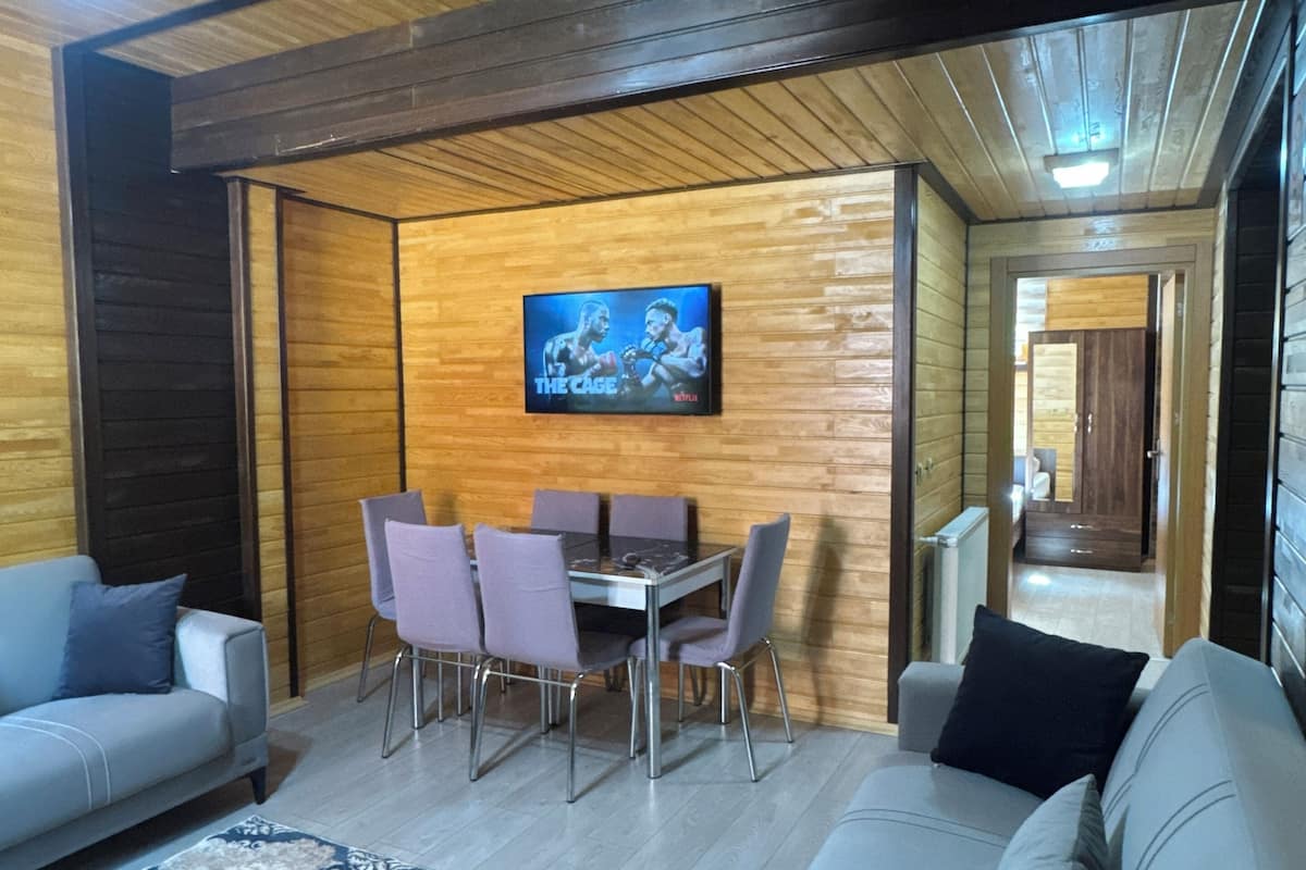 Family Apartment, Ground Floor | Living area | 0-inch plasma TV with satellite channels, TV