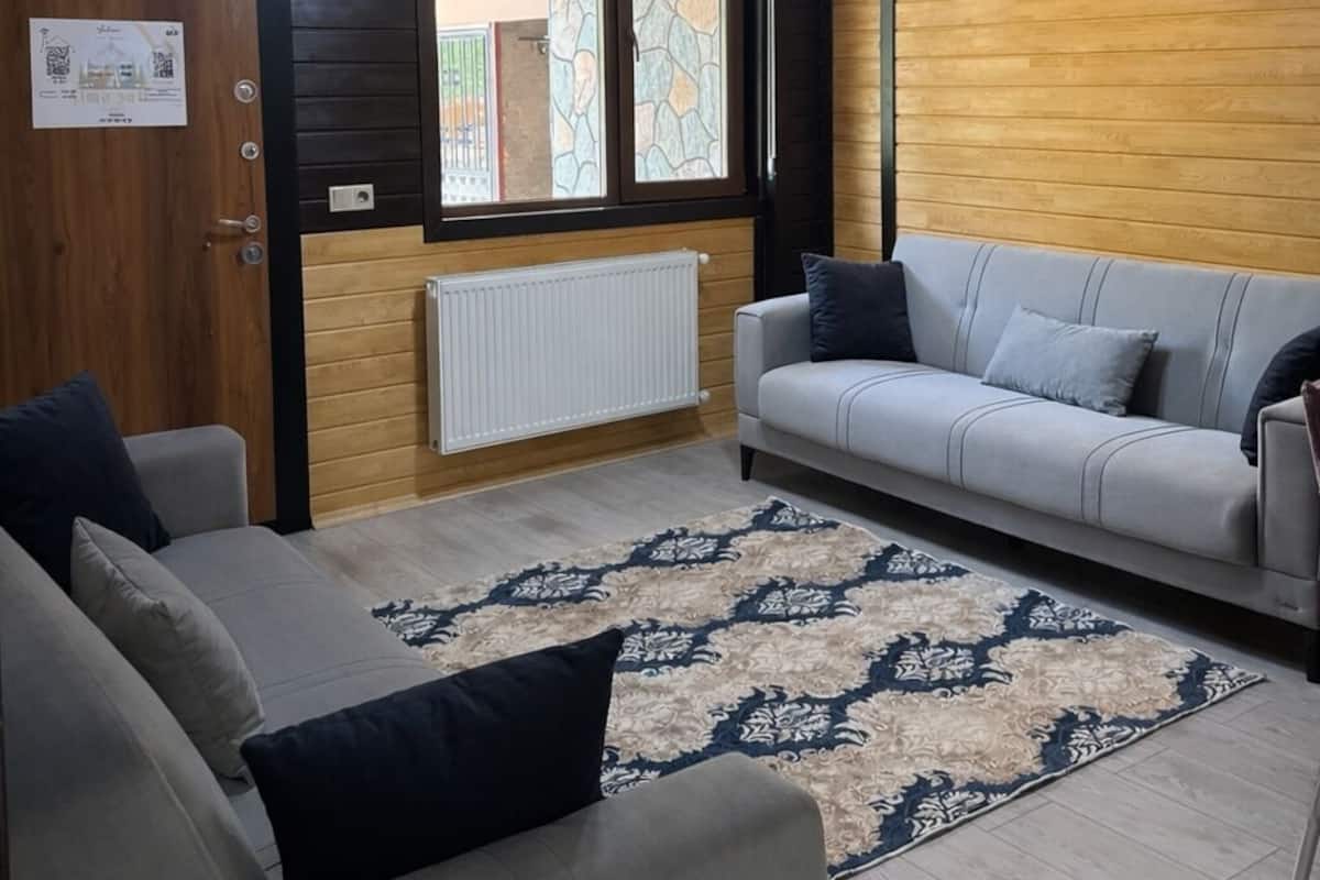 Family Apartment, Ground Floor | Living area | 0-inch plasma TV with satellite channels, TV