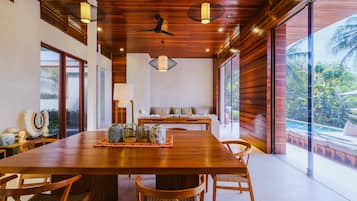 Four Bedroom Villa with Private Pool | Khu phòng khách | Máy in