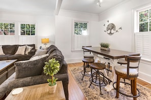 Smart TV, fireplace, offices