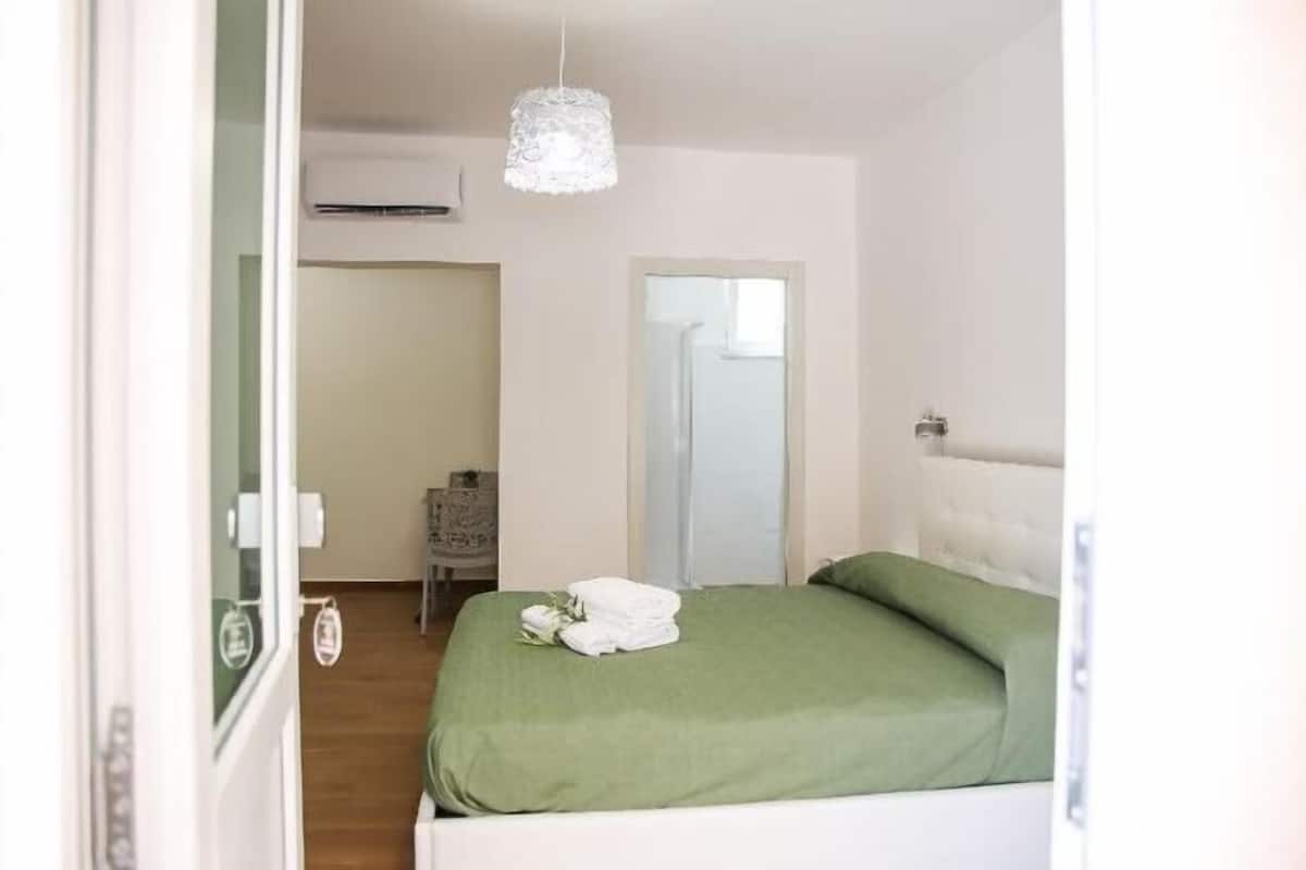 Ameublement unique, systĂšme dâinsonorisation, fer et planche Ă repasser