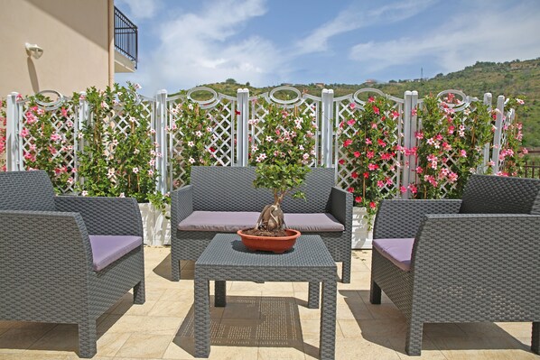 Firemannsrom – comfort | Terrasse/patio