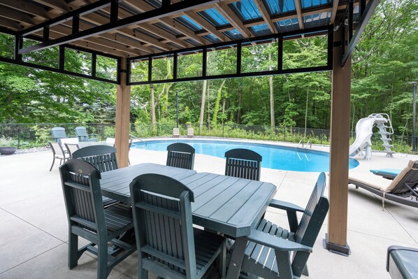 Piscine chauffée
