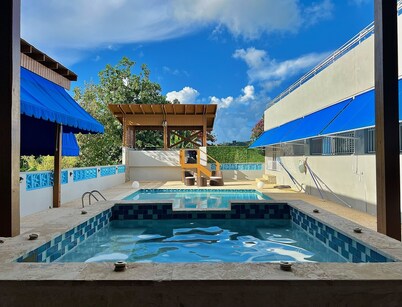Luxury Villa with Pool, Heated Jacuzzi, & Terrace in El Yunque Rainforest