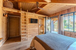 Tremannsrom – comfort, privat bad, hageutsikt (VillaCanau ch 787)