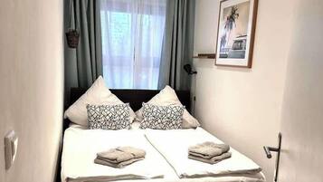 1 Schlafzimmer, Bügeleisen/Bügelbrett, Reisekinderbett, kostenloses WLAN