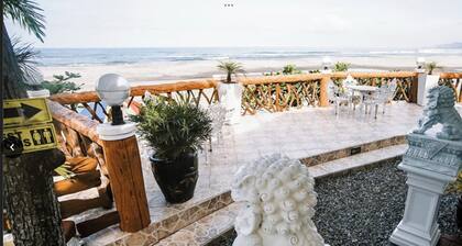 A charming ocean front resort...