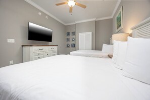 3 dormitorios, tabla de planchar con plancha, wifi gratis y ropa de cama