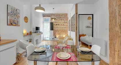 LA PARENTHĂSE - Charmant T2 entiĂšrement rĂ©novĂ©