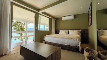 Master Deluxe | Sengetøy av topp kvalitet, memory foam-senger, minibar og safe på rommet