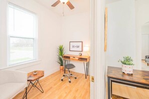 Interior - Downtown Retreat with BBQ & Workspace (Oshkosh)