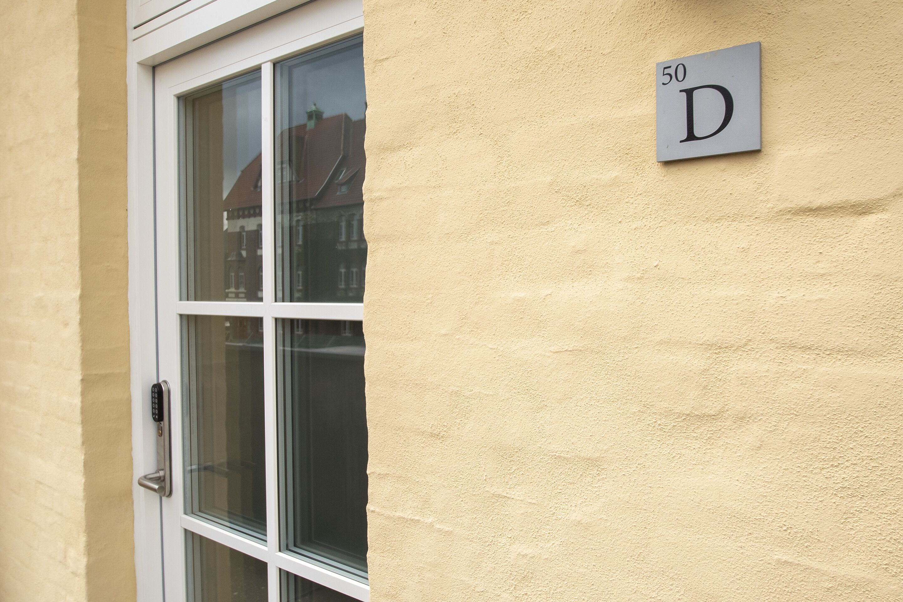 Overnatningsstedets indgangsparti