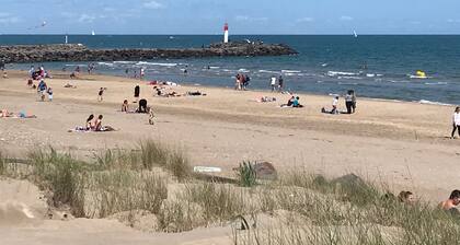Studio with terrace 3 minutes from the beach