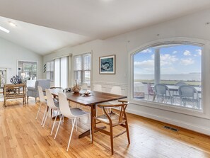 Dining - Kent Island Waterfront | Pool | Outdoor Dining | Stunning View | Private Dock (Grasonville)