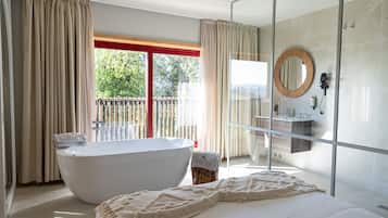 Deluxe suite | 1 slaapkamer, individueel gedecoreerd, gratis wifi, beddengoed