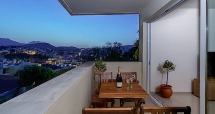 Oikies. Luxury Apartment with Lake View | private free parking area