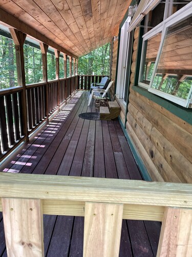 In the beautiful Sebago lake area