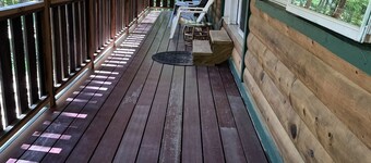 In the beautiful Sebago lake area