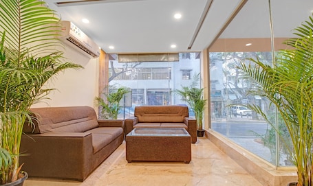 Sala de estar en el lobby