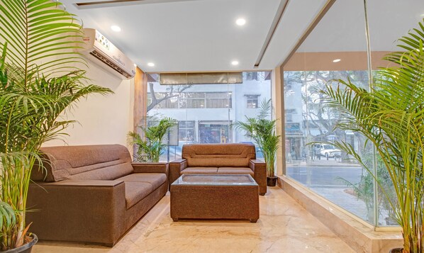 Sala de estar en el lobby