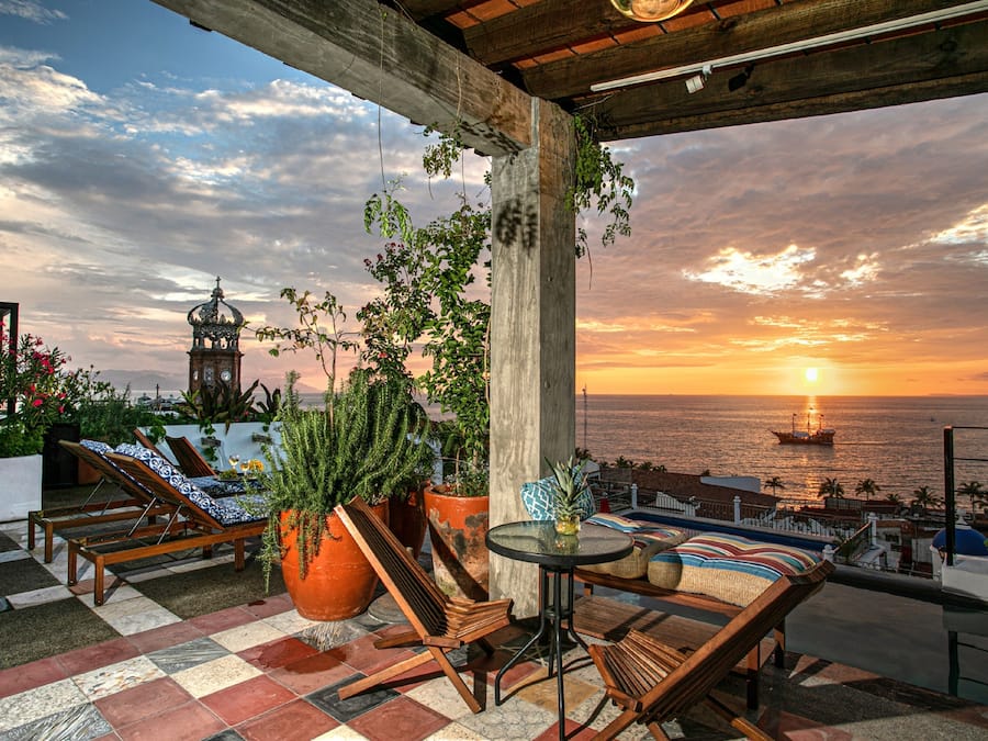 Vista da propriedade