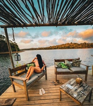 Lake - Pousada Bellatrix Ecolodge - Reserva de Sapiranga - Praia do Forte - Bahia (Mata de São João)