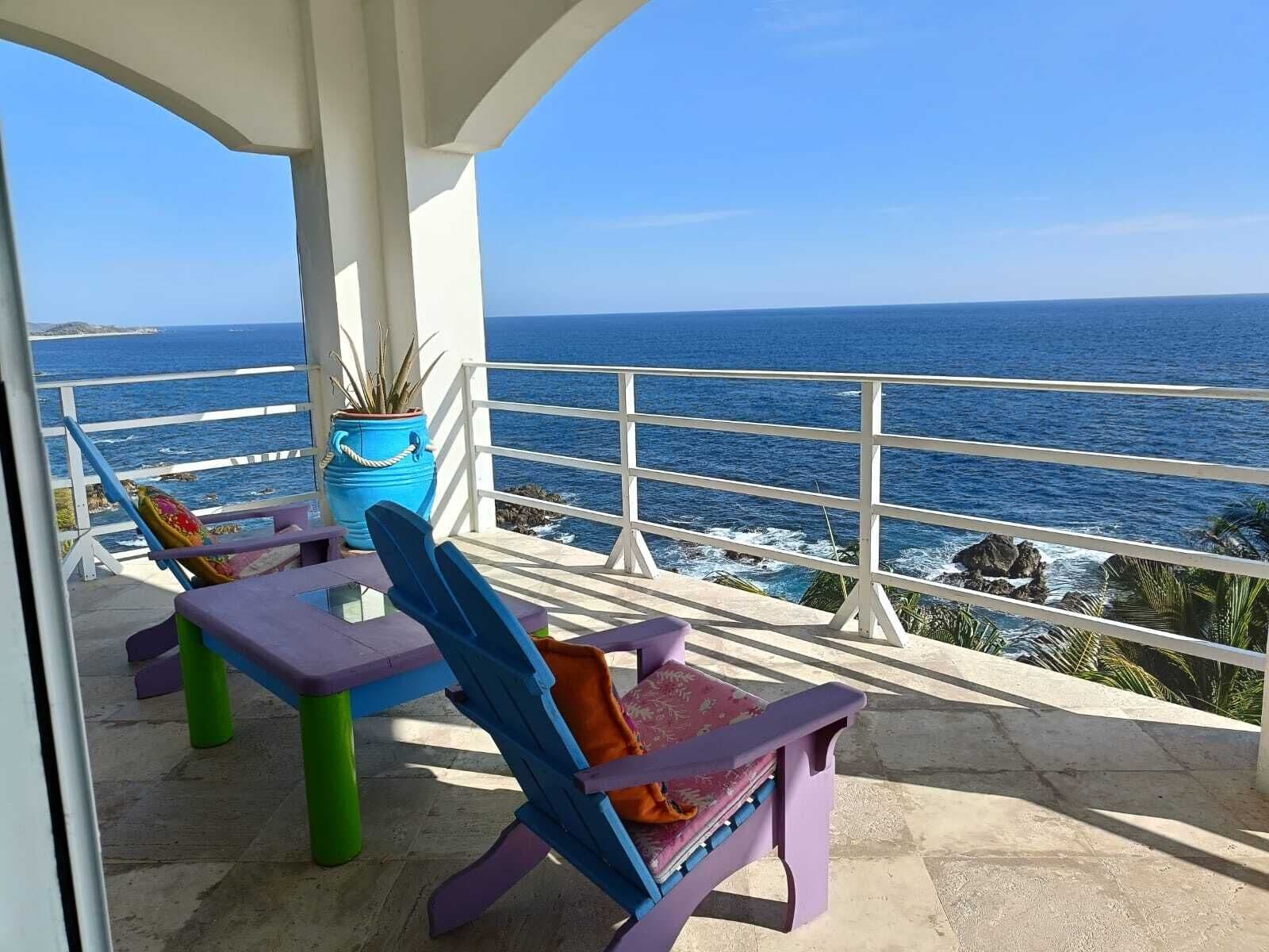 Habitacion Turquesa | Terraza o patio