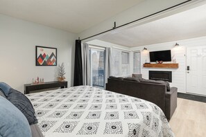 1 Schlafzimmer, Bügeleisen/Bügelbrett, kostenloses WLAN, Bettwäsche