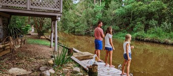 Secluded Home on Canal 1 Mile to Beach