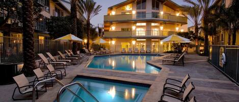 Außenpool, beheizter Pool