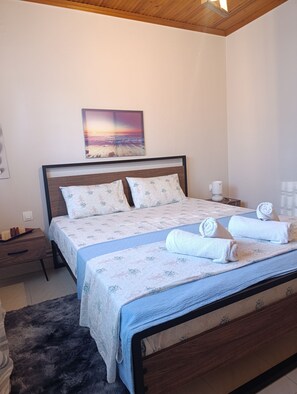 2 soveværelser, strygejern/strygebræt, gratis Wi-Fi, sengetøj