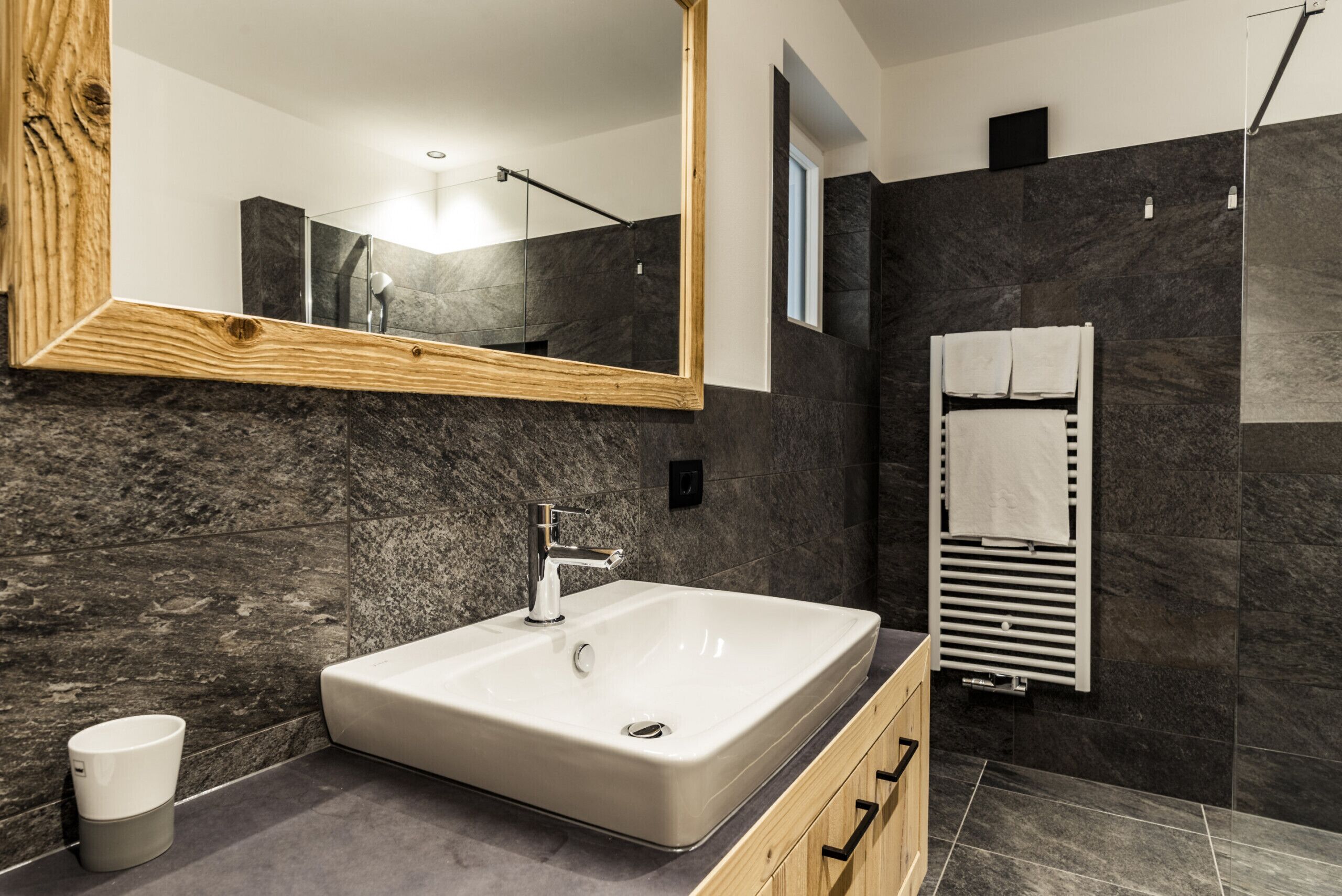 Dusche, Handtücher