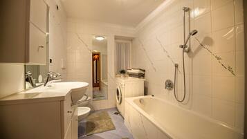 Badewanne, Handtücher