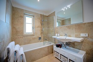 Badewanne, Handtücher