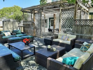 Terrace/patio - Charming Cottage in Stockholm, WI
Nations Best: Pies, Scenic Drive, Small Town! (Stockholm)