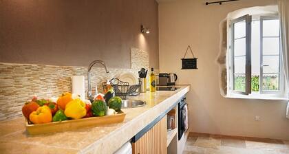 Stylish vacation apartments at Mas Nouvel in the southern foothills of the Cévennes