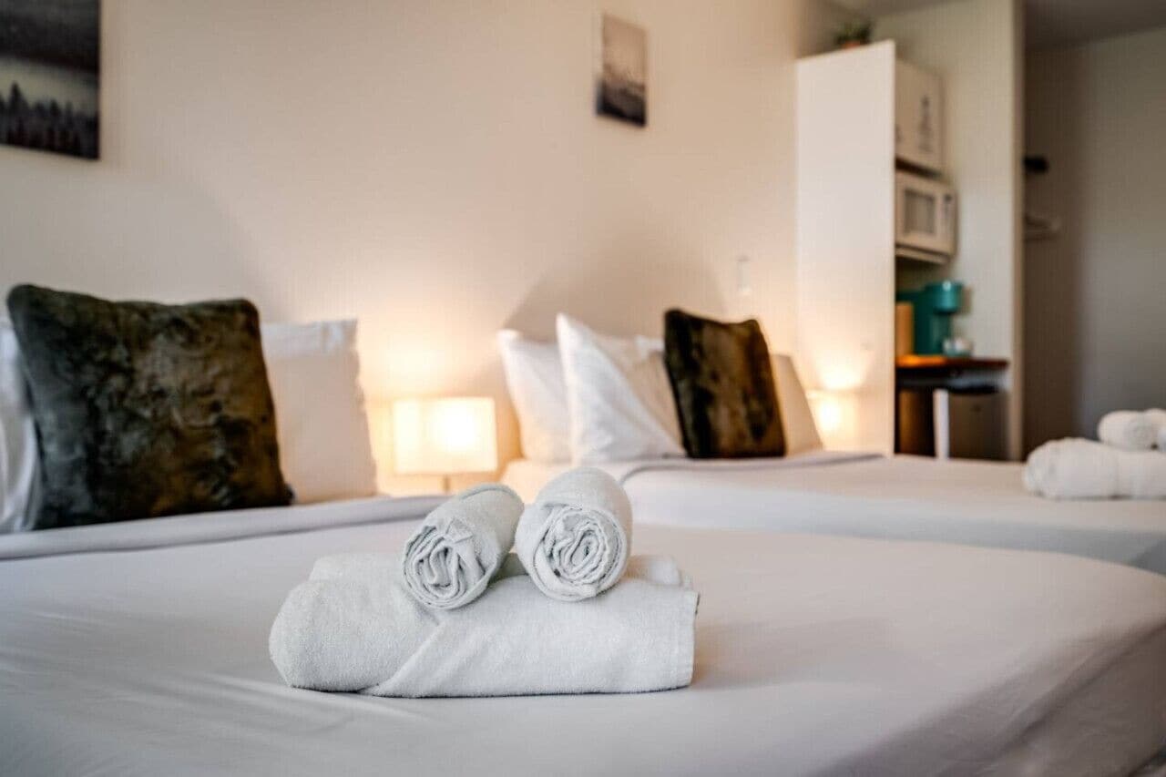 1 slaapkamer, een bureau, wifi, beddengoed