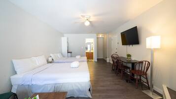 1 chambre, bureau, Wi-Fi gratuit, draps fournis