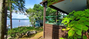 Spectacular Winnipesaukee Waterfront, Amazing Lake and Mountain Views, Huge Deck