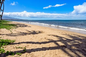 Plage, chaises longues, serviettes de plage