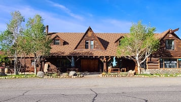 Majoituspaikan julkisivu