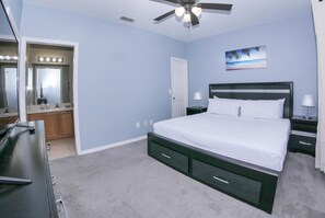 5 bedrooms, iron/ironing board, WiFi, bed sheets