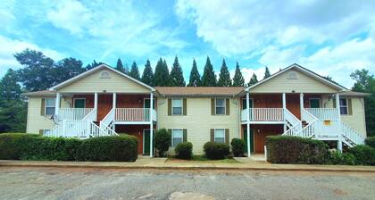 Well located and functional.